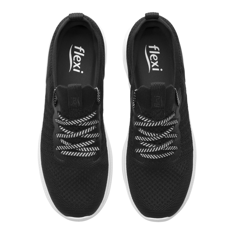 ZAPATILLA MUJER BRERA 135202 NEGRA - 6