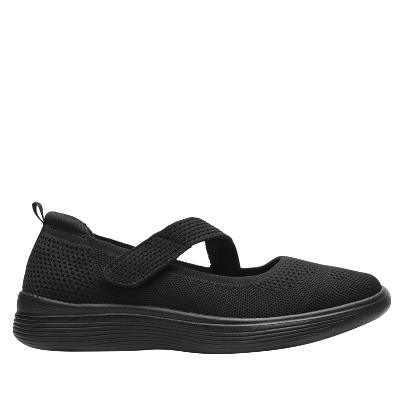 ZAPATILLA MUJER GRECYA 104931 NEGRA - 1