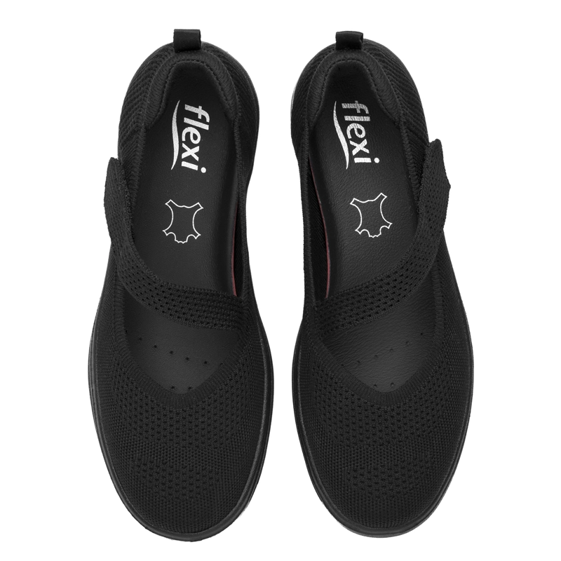 ZAPATILLA MUJER GRECYA 104931 NEGRA - 6