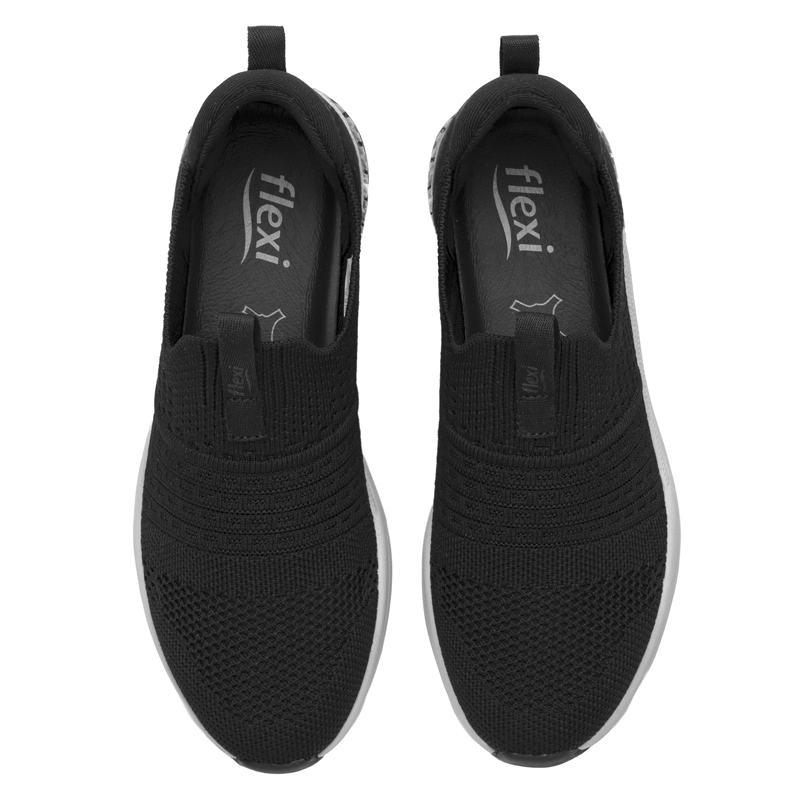 ZAPATILLA MUJER CASIOPEA 105123 NEGRA - 6