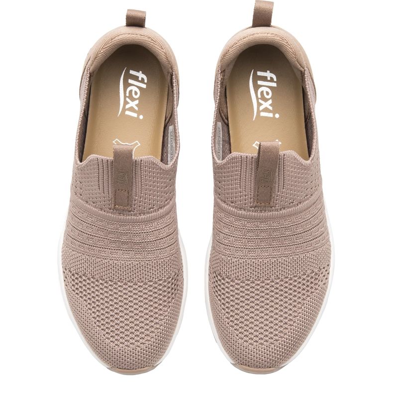 ZAPATILLA MUJER CASIOPEA 105123 TAUPE - 6