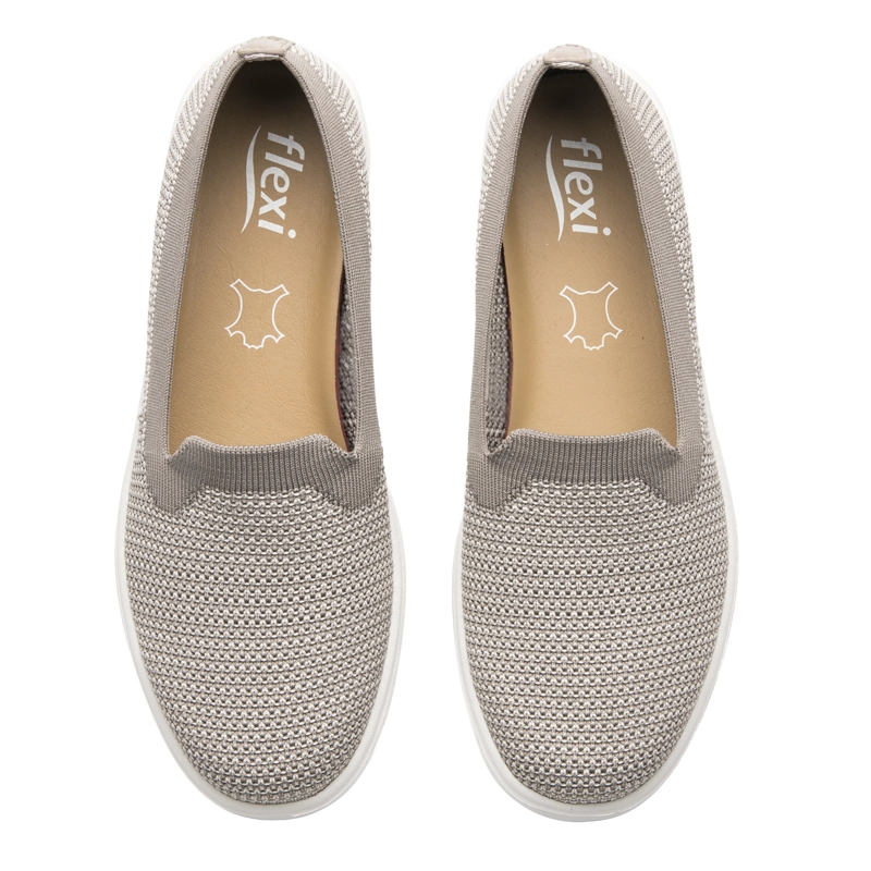 ZAPATILLA MUJER GRECYA 104930 TAUPE - 6