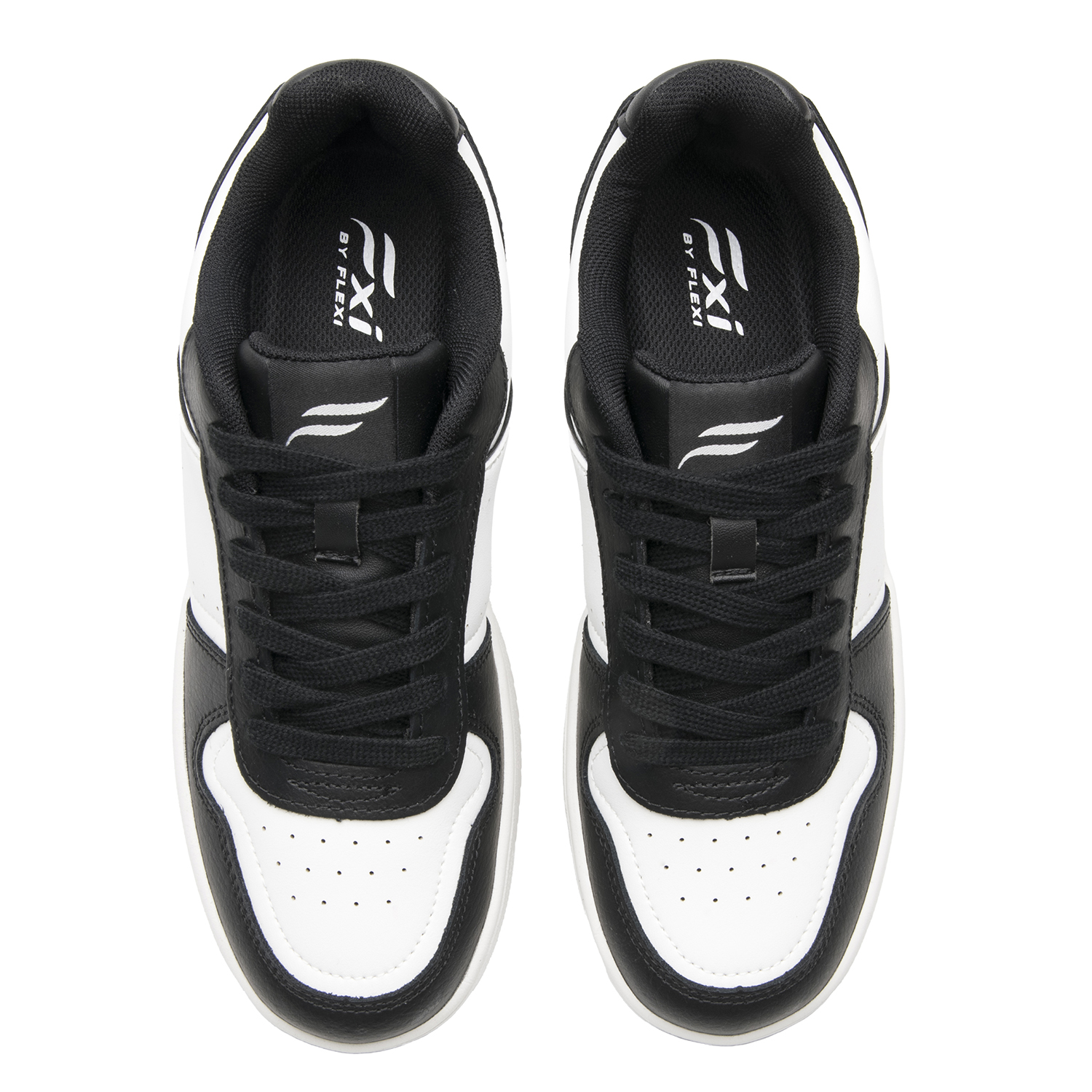 ZAPATILLA FLEXI MUJER INNA 131604 BLANCO-NEGRO - 6