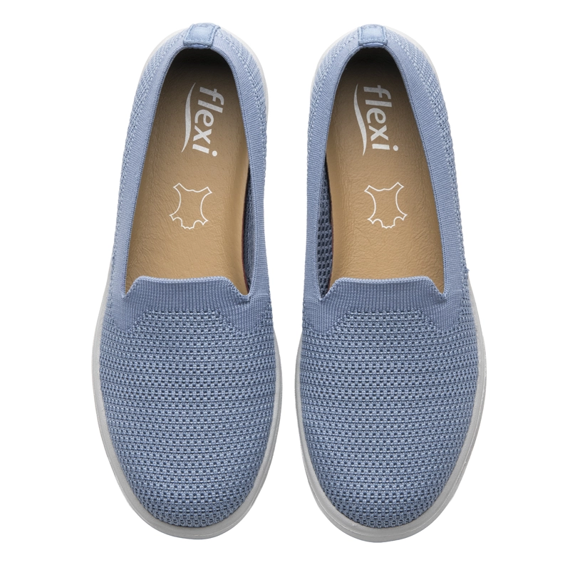 ZAPATILLA MUJER GRECYA 104930 CELESTE - 6