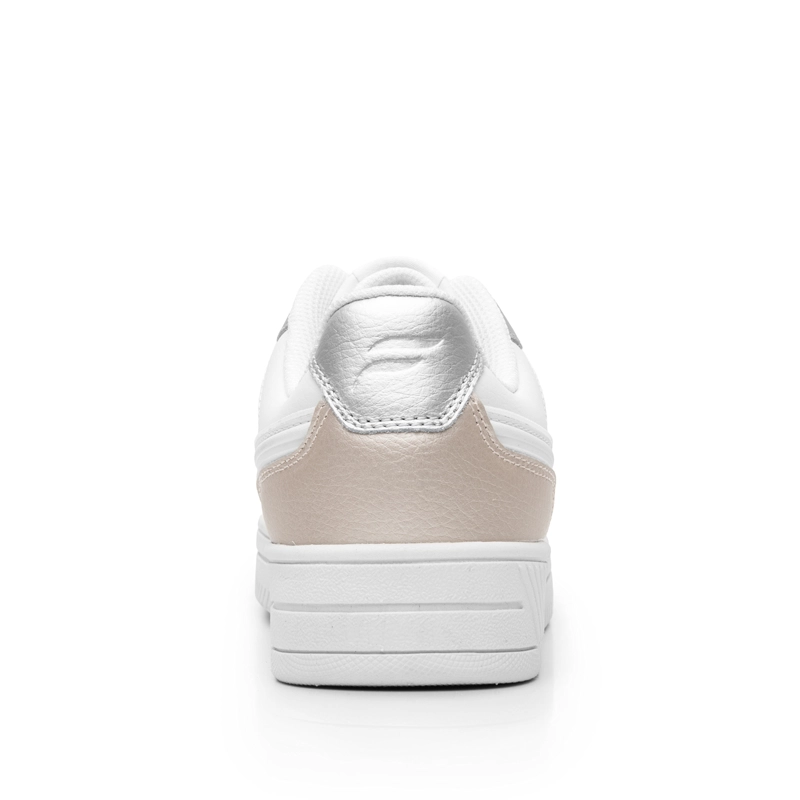 ZAPATILLA MUJER INNA 131601 BLANCA, PLATA Y BRONCE - 5