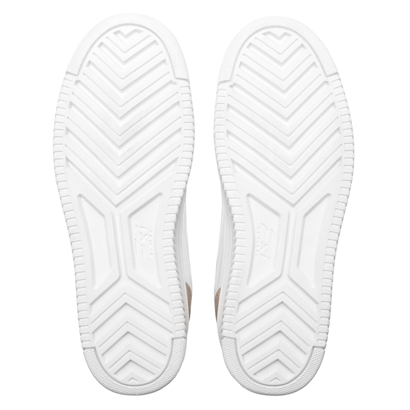 ZAPATILLA MUJER INNA 131601 BLANCA, PLATA Y BRONCE - 7