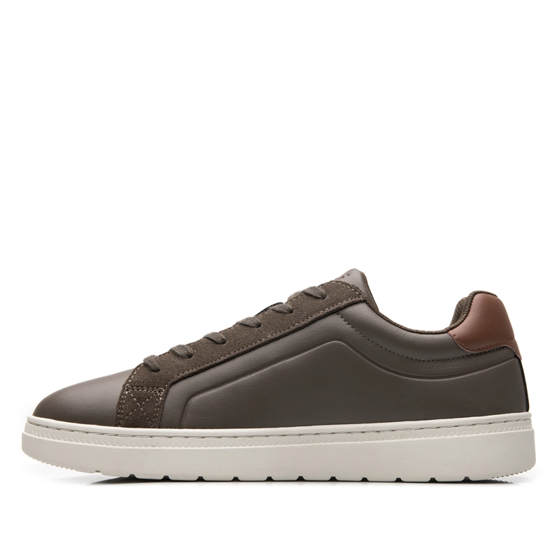 ZAPATILLA HOMBRE APEK 418306 CAFE - 3