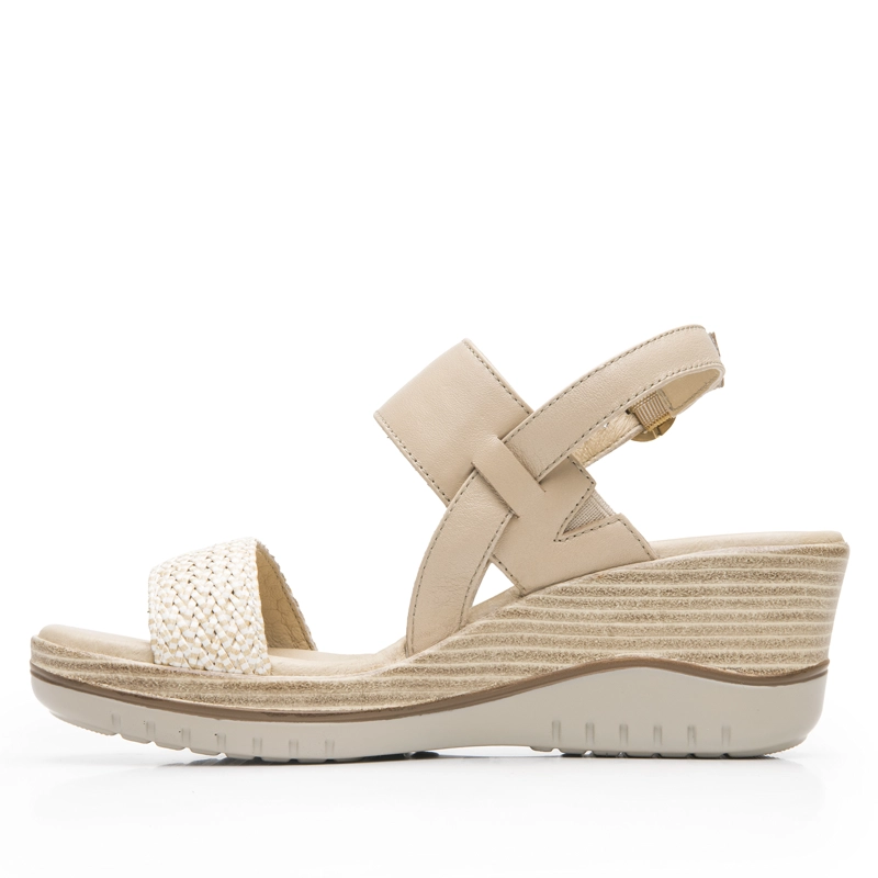 SANDALIA MUJER EMILY 113325 BLANCO CREMA - 3