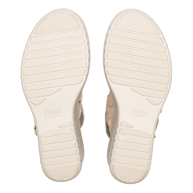 SANDALIA MUJER EMILY 113325 BLANCO CREMA - 7