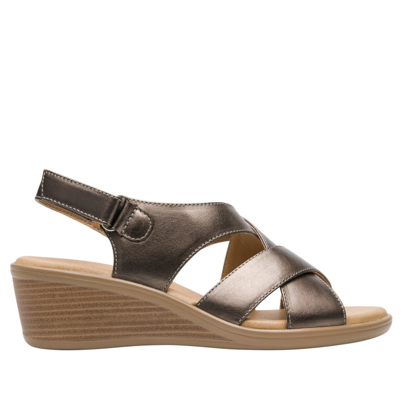 SANDALIA MUJER ZURA 123716 DORADA - 1