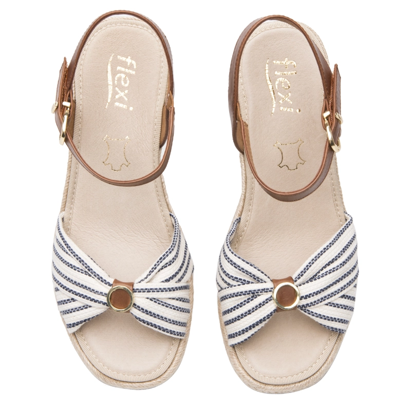 SANDALIA MUJER MERIDA 135401 AZUL - 6