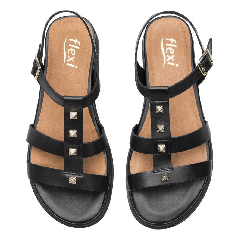 SANDALIA MUJER STEPHANY 135302 NEGRO - 7