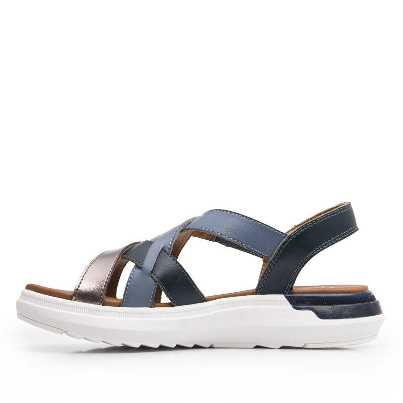 SANDALIA MUJER FRAGA 129403 AZUL - 3
