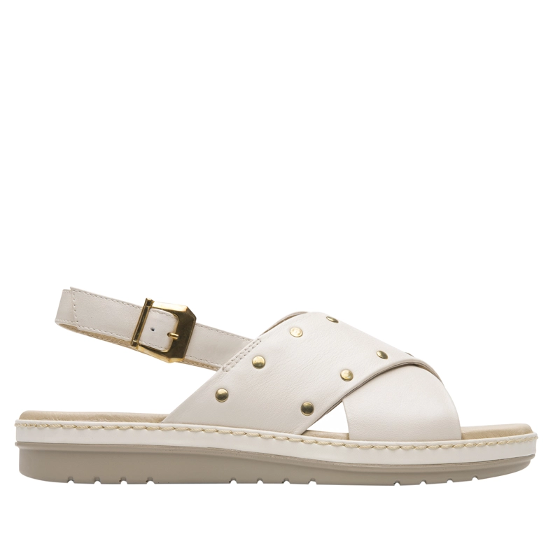 SANDALIA MUJER PEONIA 100233 BLANCO CREMA - 1