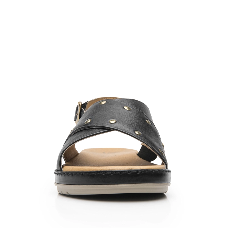 SANDALIA MUJER PEONIA 100233 NEGRO - 4
