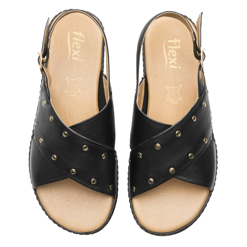 SANDALIA MUJER PEONIA 100233 NEGRO - 6