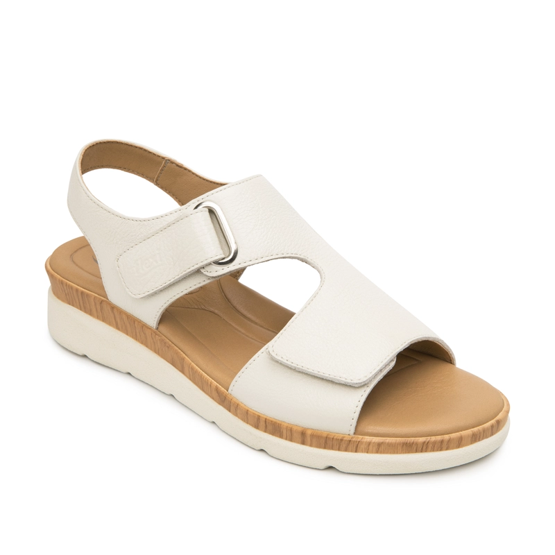 SANDALIA MUJER DARIANA 124210 BLANCO MARFIL - 2