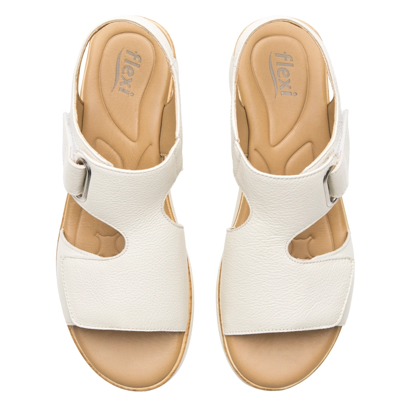 SANDALIA MUJER DARIANA 124210 BLANCO MARFIL - 6