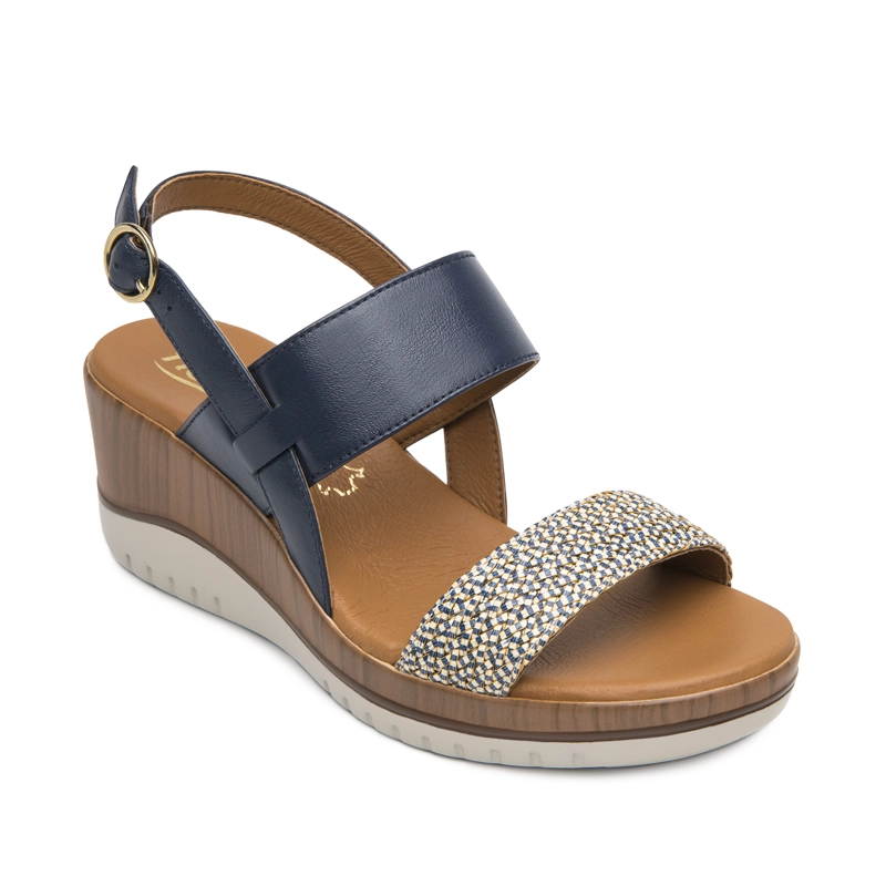 SANDALIA MUJER EMILY 113325 AZUL MARINO - 3