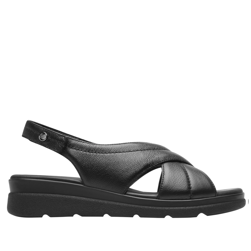 SANDALIA MUJER DARIANA 124212 NEGRO - 1