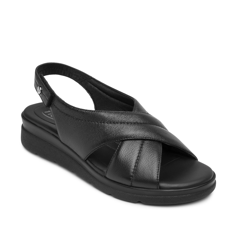 SANDALIA MUJER DARIANA 124212 NEGRO - 2