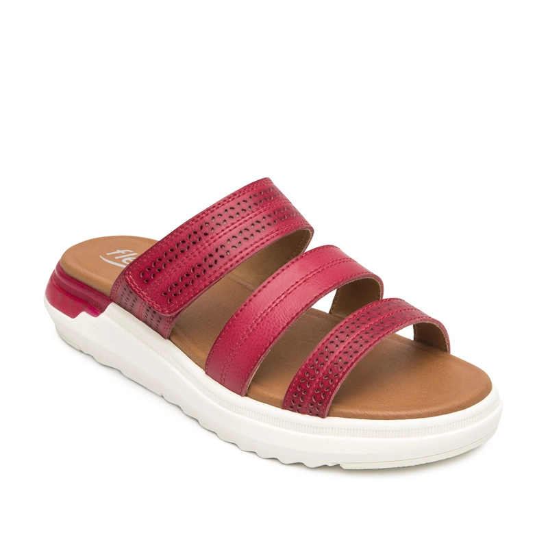 SANDALIA MUJER FRAGA 129404 ROJA - 2