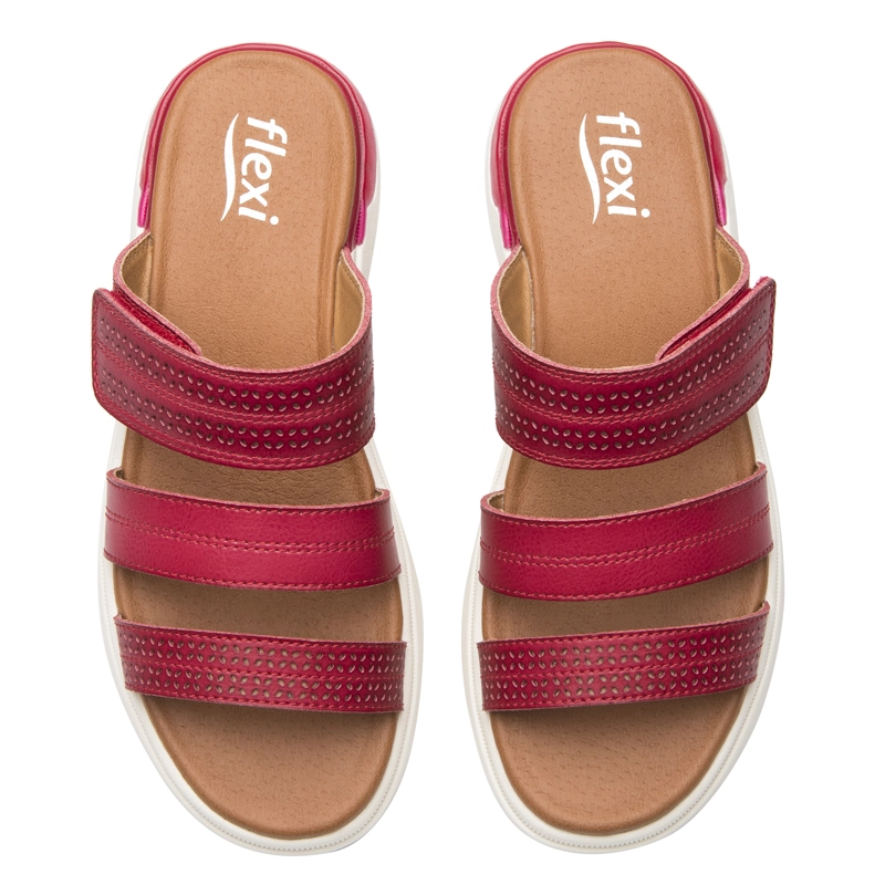 SANDALIA MUJER FRAGA 129404 ROJA - 6