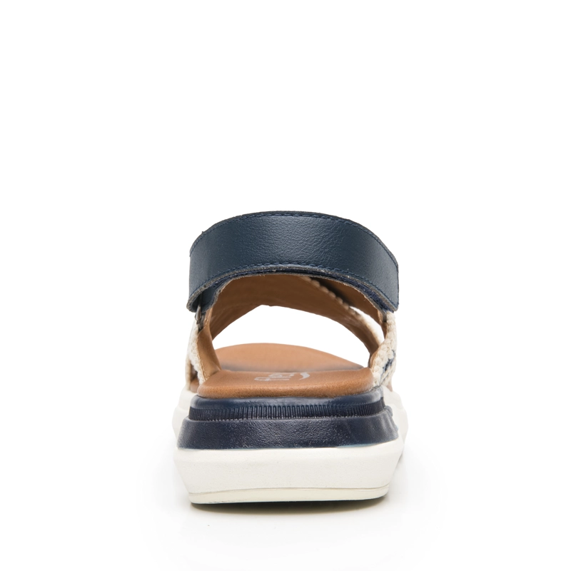 SANDALIA MUJER FRAGA 129405 AZUL MARINO - 5