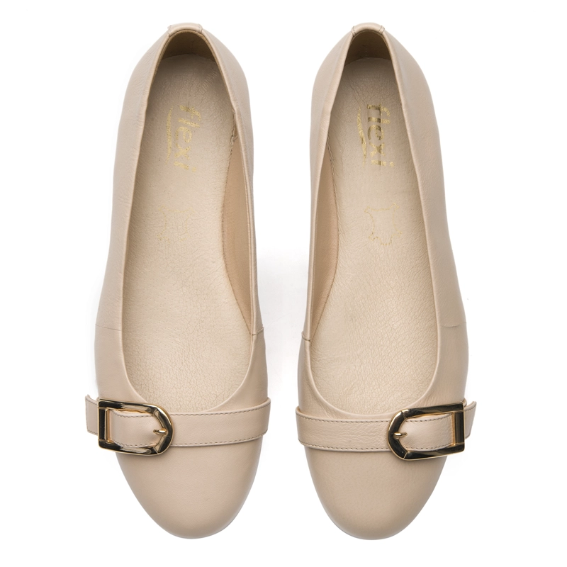 BALLERINA MUJER MARIE 116316 BLANCO CREMA - 6