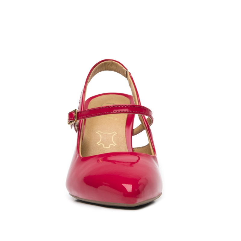 ZAPATO MUJER IDRIS 104519 ROJO - 4