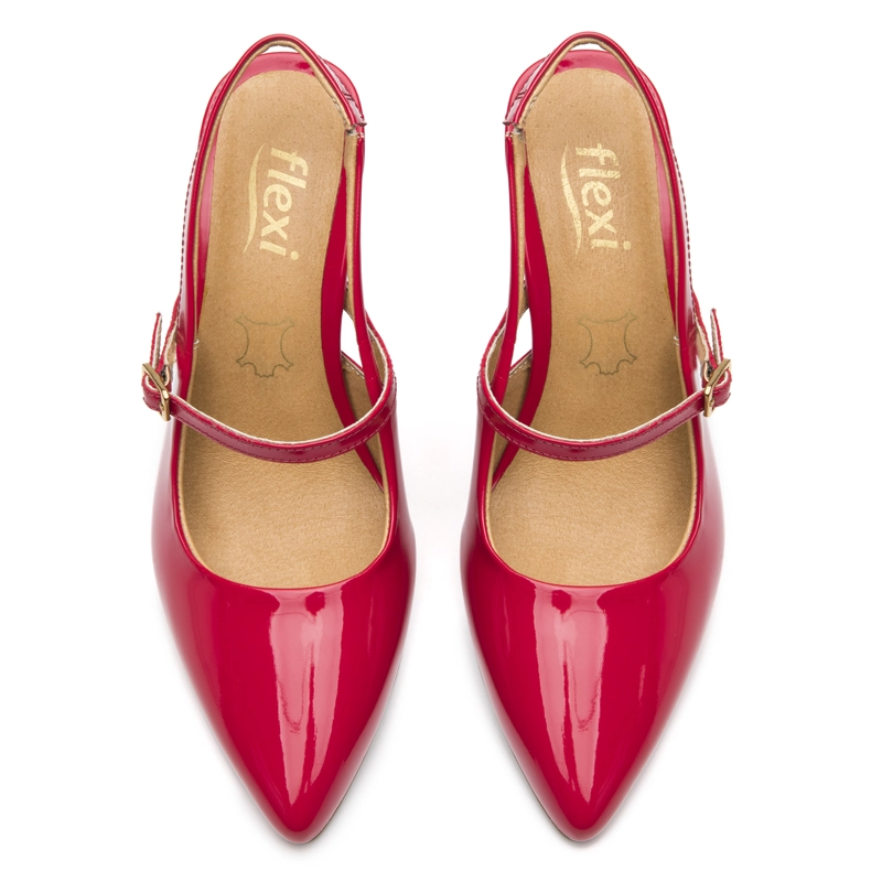 ZAPATO MUJER IDRIS 104519 ROJO - 6