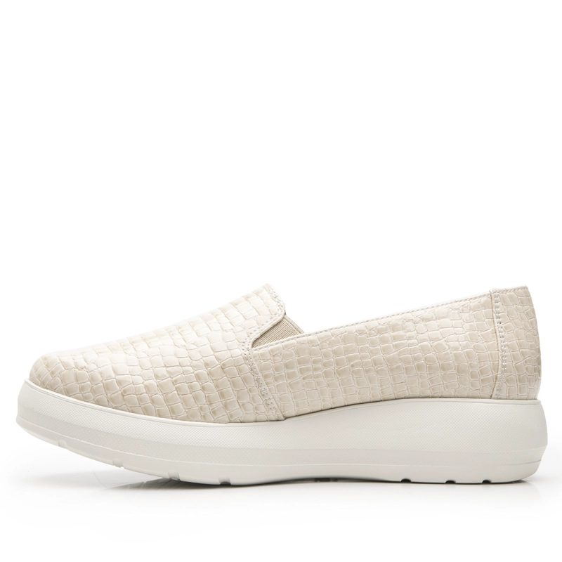 MOCASIN MUJER EDITH 126716 BLANCO PERLA - 3