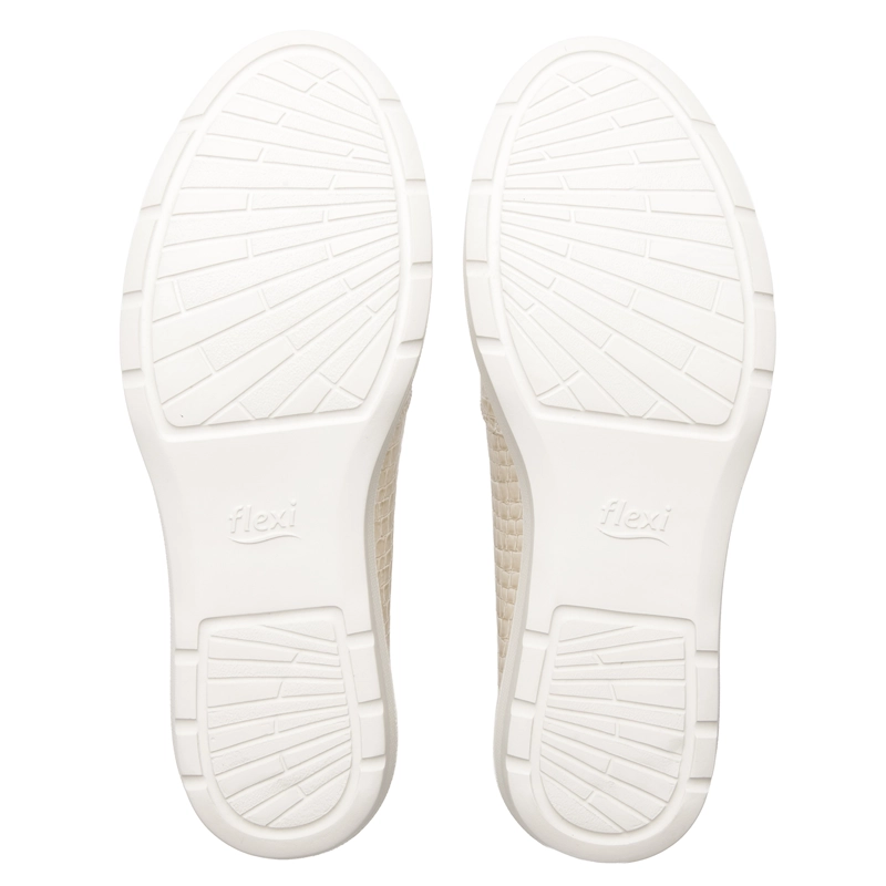 MOCASIN MUJER EDITH 126716 BLANCO PERLA - 7