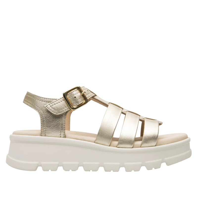 SANDALIA MUJER LEXA 128503 DORADA - 1