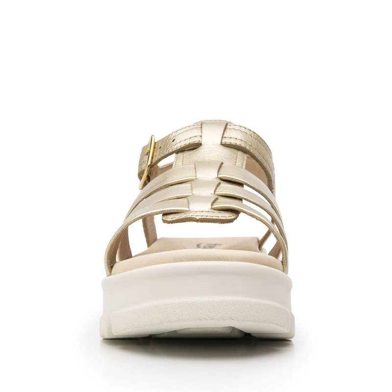 SANDALIA MUJER LEXA 128503 DORADA - 4