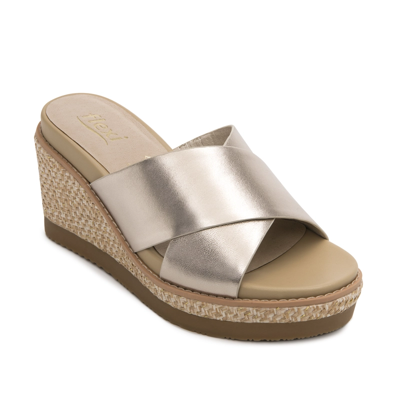 SANDALIA MUJER ESTER 135602 DORADA - 2