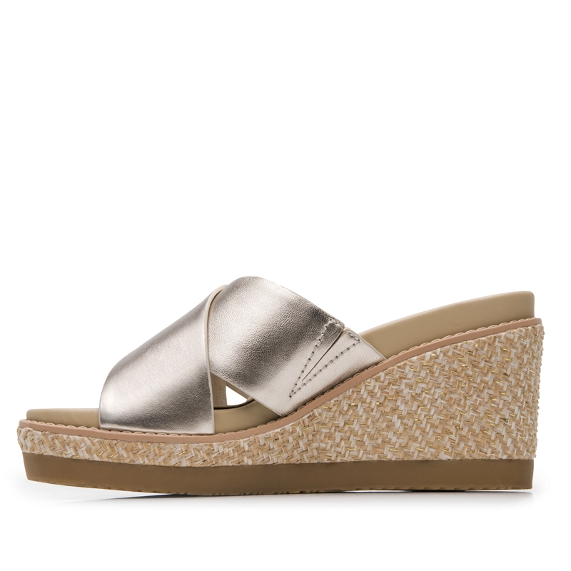 SANDALIA MUJER ESTER 135602 DORADA - 3