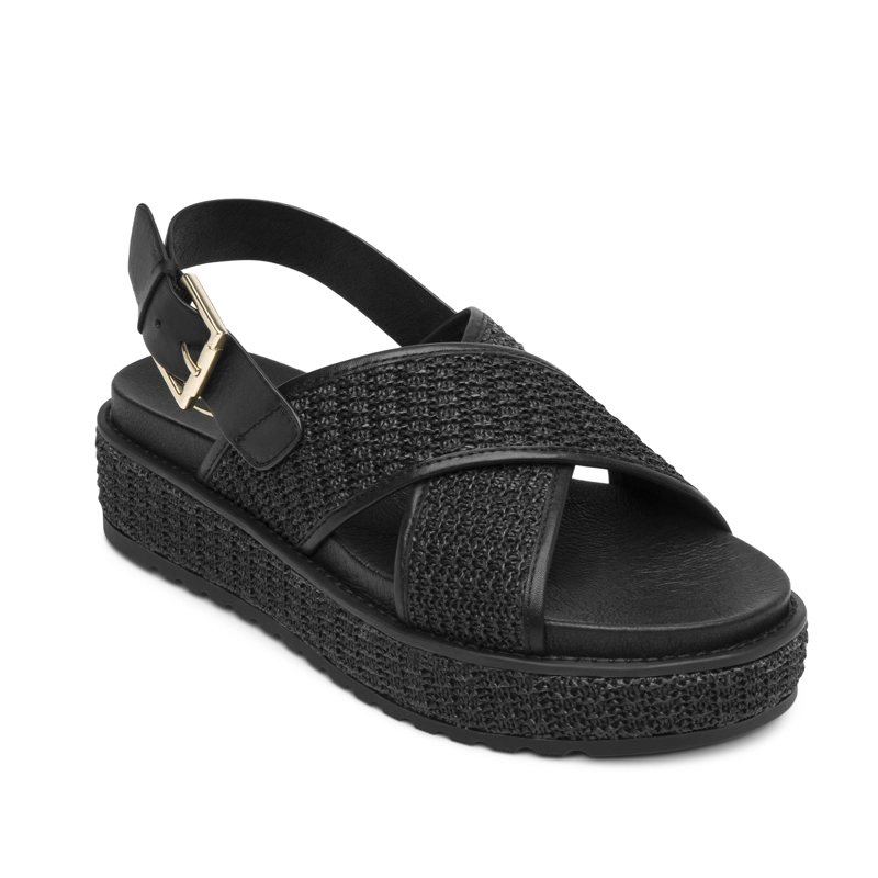 SANDALIA MUJER PIA 135502 NEGRO - 2