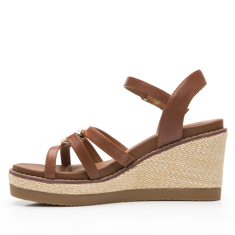 SANDALIA MUJER ESTER 135601 CAFE - 4