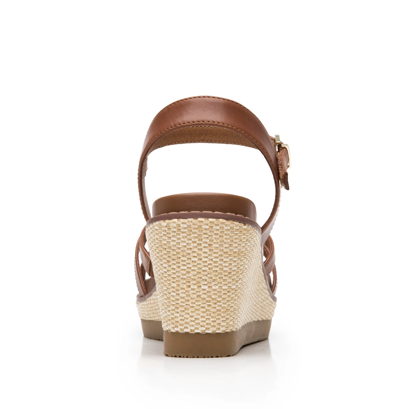 SANDALIA MUJER ESTER 135601 CAFE - 6
