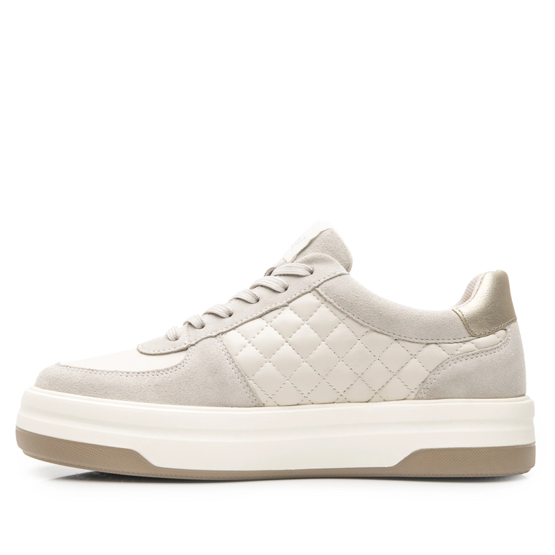 ZAPATILLA MUJER MAITE 137403 BLANCO ALGODON - 3