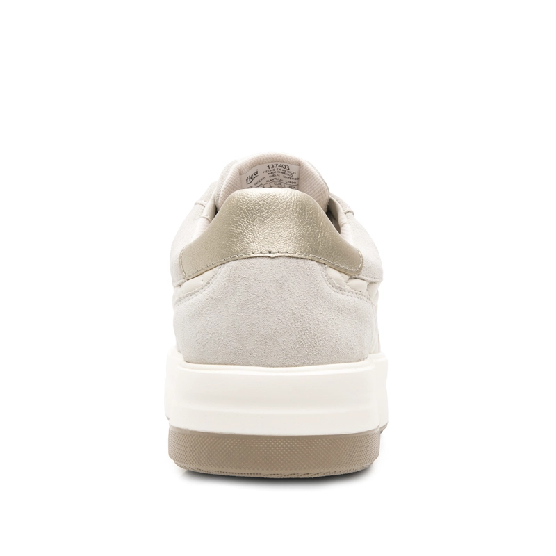 ZAPATILLA MUJER MAITE 137403 BLANCO ALGODON - 5