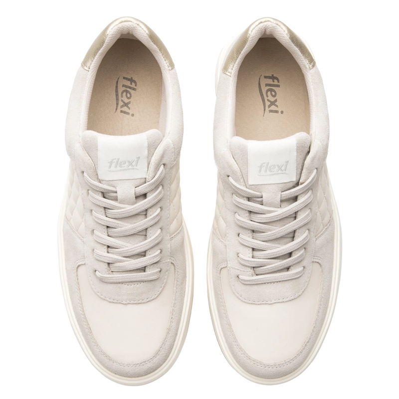 ZAPATILLA MUJER MAITE 137403 BLANCO ALGODON - 6