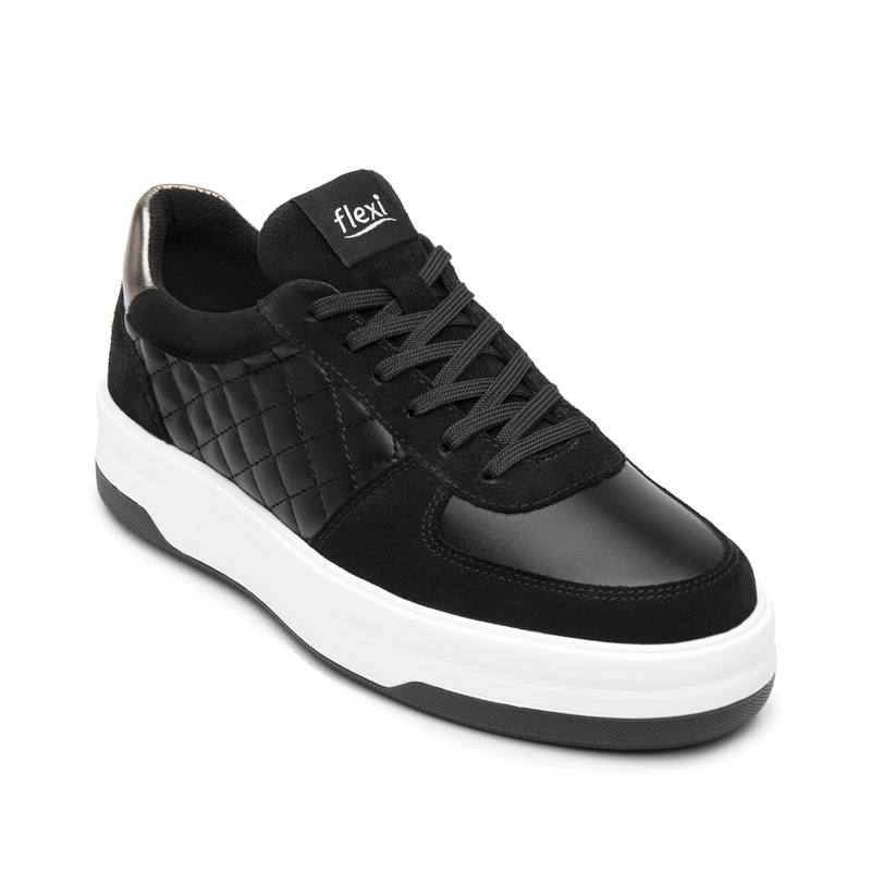 ZAPATILLA MUJER MAITE 137403 NEGRA - 2