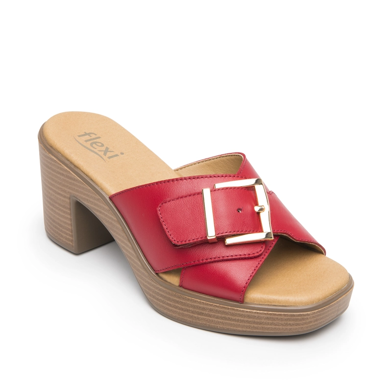 SANDALIA MUJER KAIA 133501 ROJA - 2