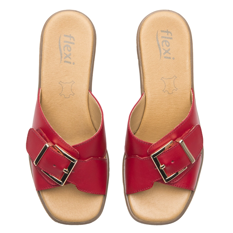 SANDALIA MUJER KAIA 133501 ROJA - 6