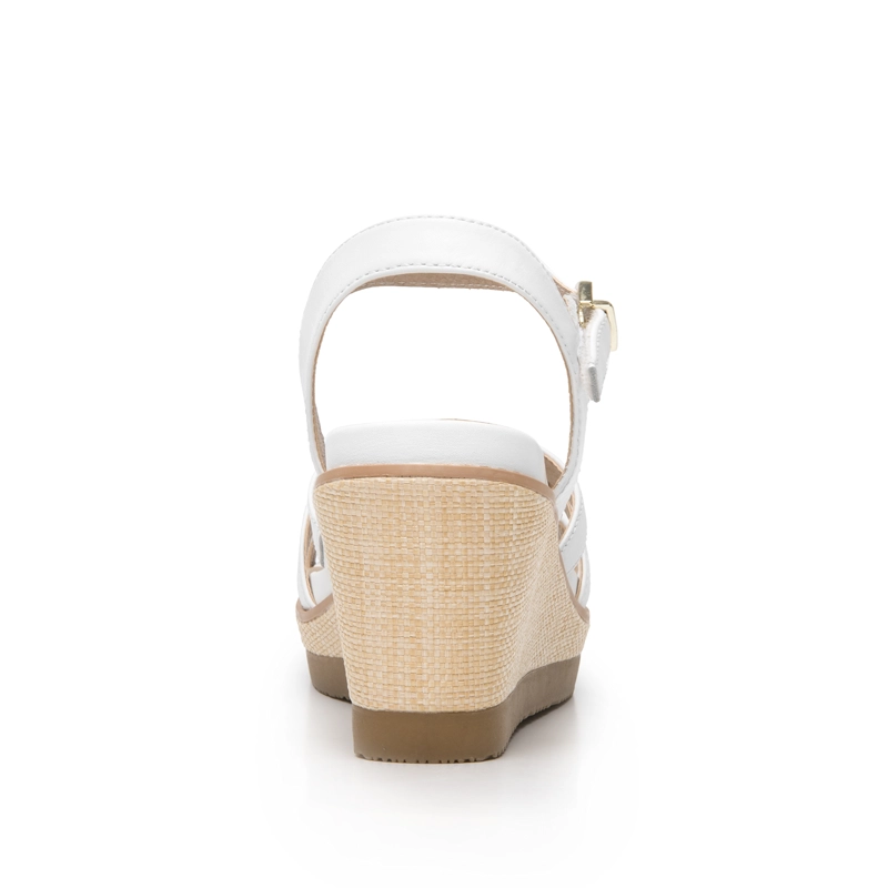 SANDALIA MUJER ESTER 135601 BLANCA - 4