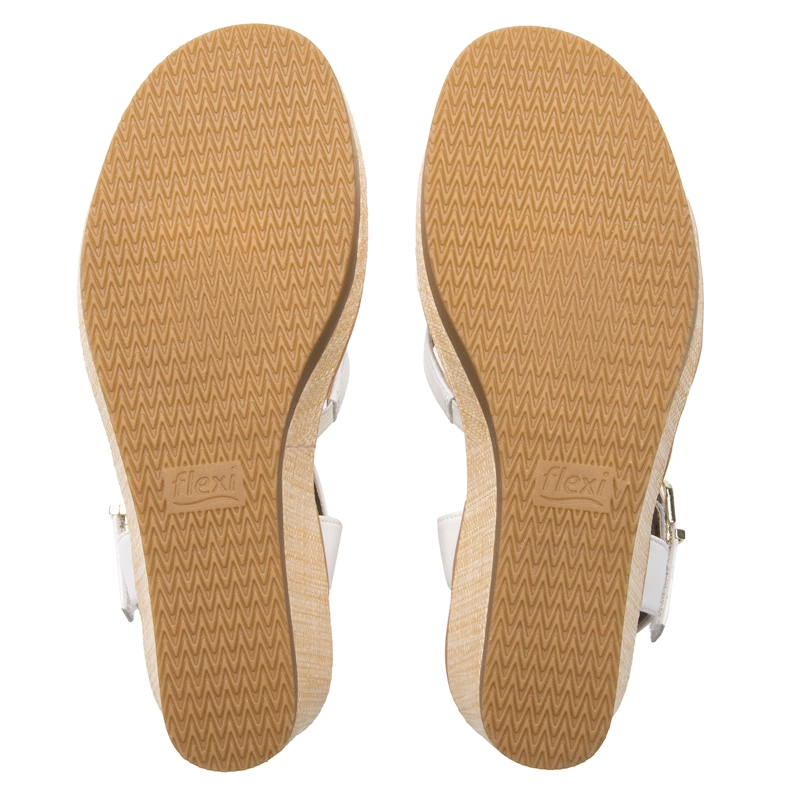 SANDALIA MUJER ESTER 135601 BLANCA - 7
