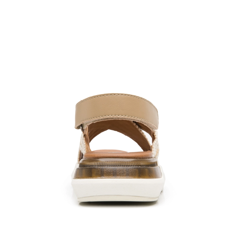 SANDALIA MUJER FRAGA 129405 BEIGE - 4