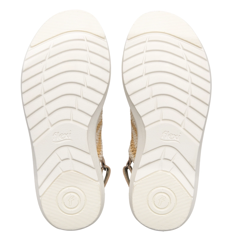 SANDALIA MUJER FRAGA 129405 BEIGE - 7